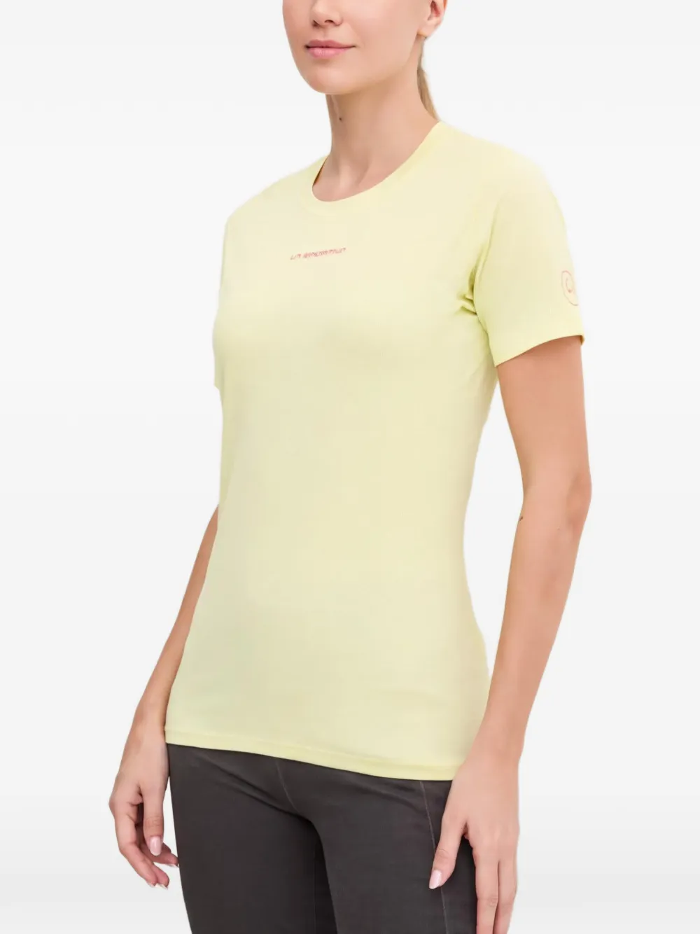 La Sportiva T-shirt con scollo rotondo - Giallo