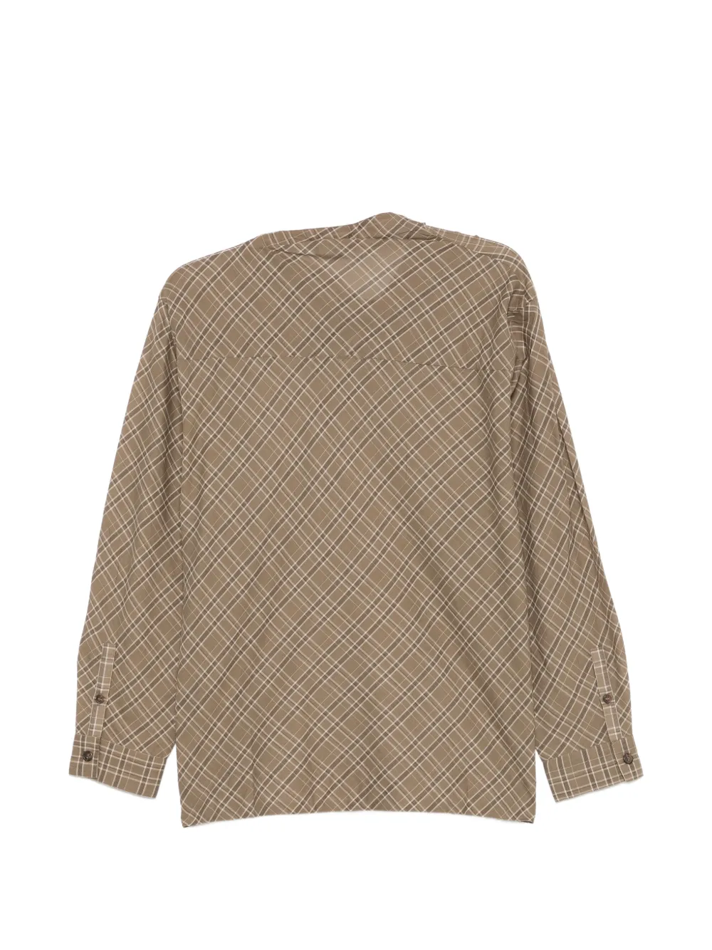 Soeur Irving geruite blouse Bruin