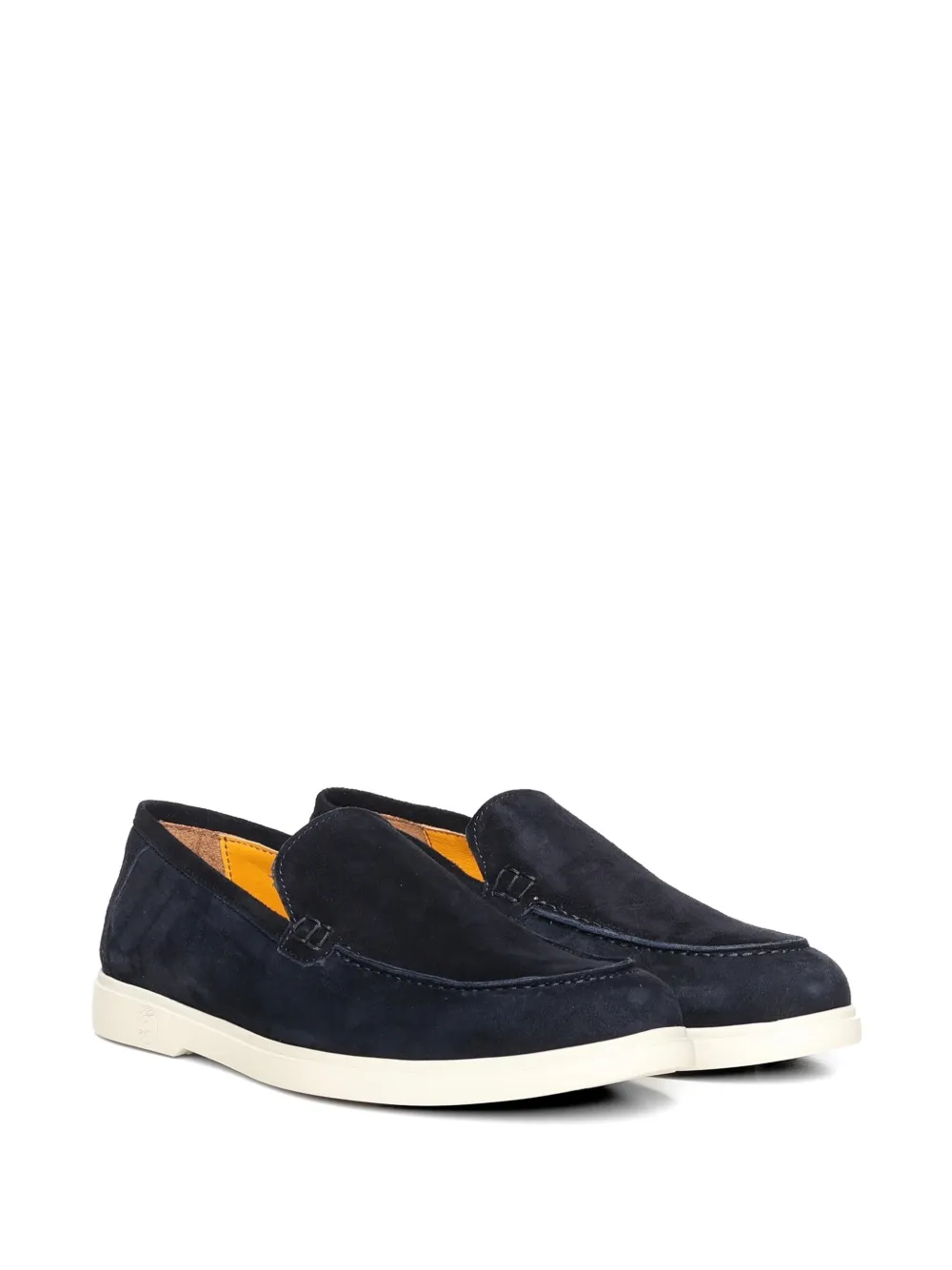 Giuliano Galiano suede loafers Blauw