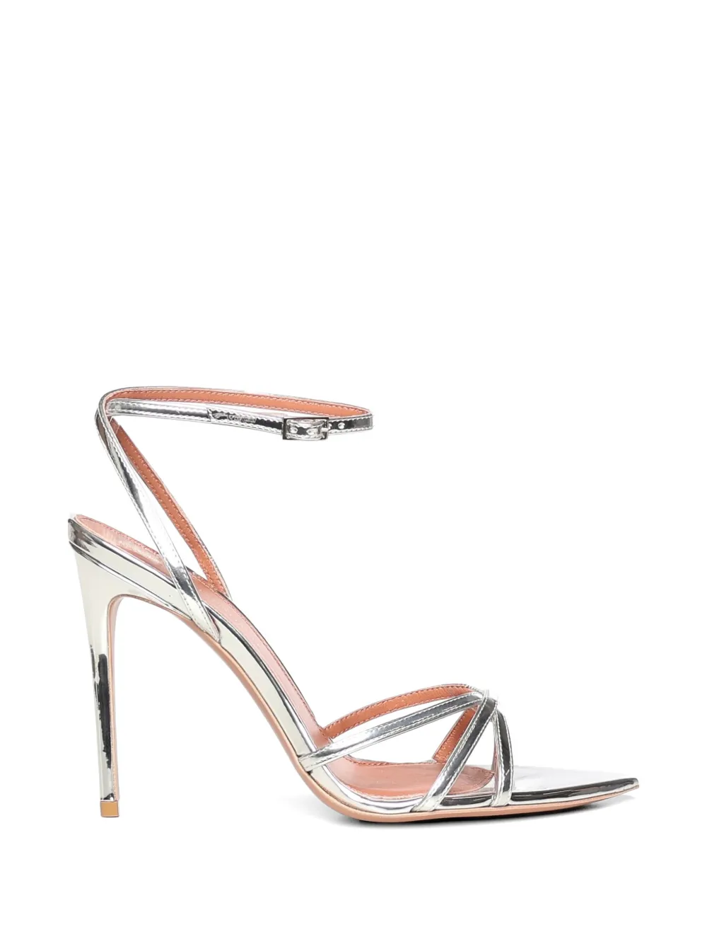 Giuliano Galiano Margot ankle-strap sandals - Argento