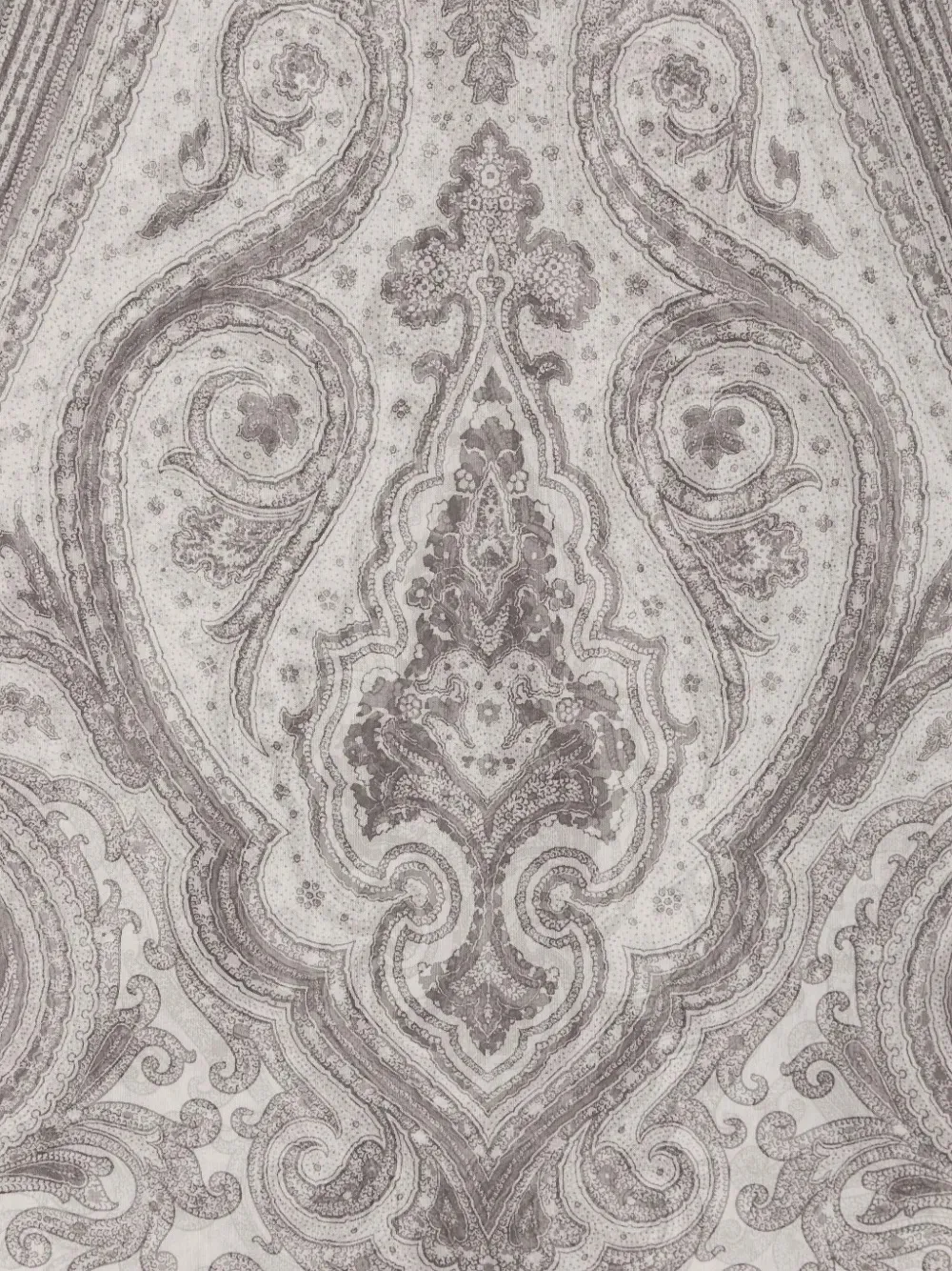  Gianfranco Ferré Pre-owned Baroque-pattern Print Silk Scarf - White 