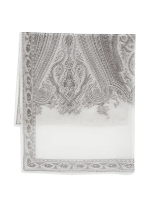 Gianfranco Ferré Pre-Owned baroque-pattern print silk scarf