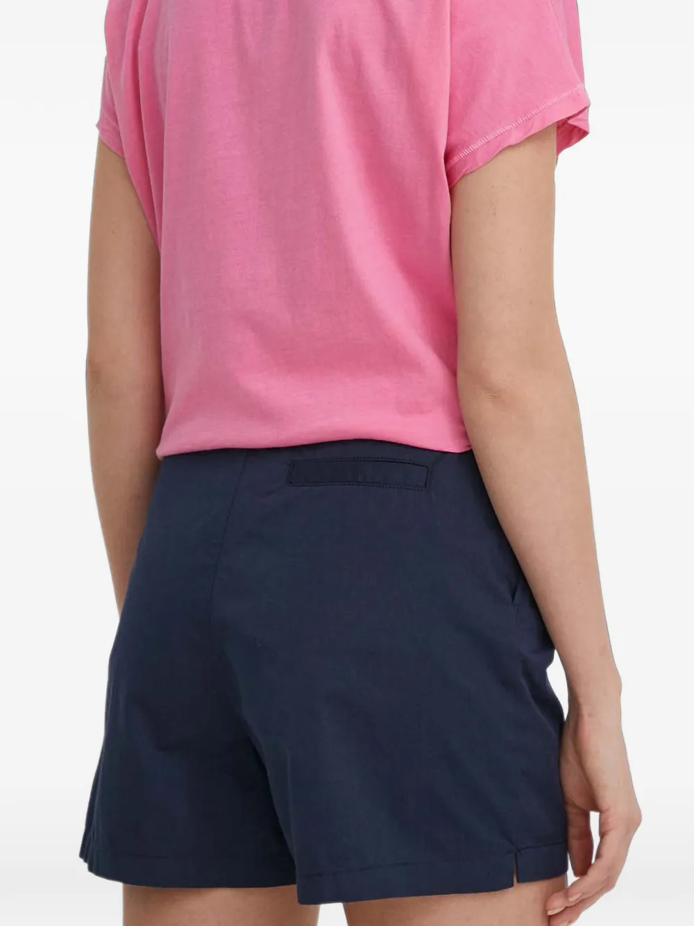 North Sails pleated shorts Blauw