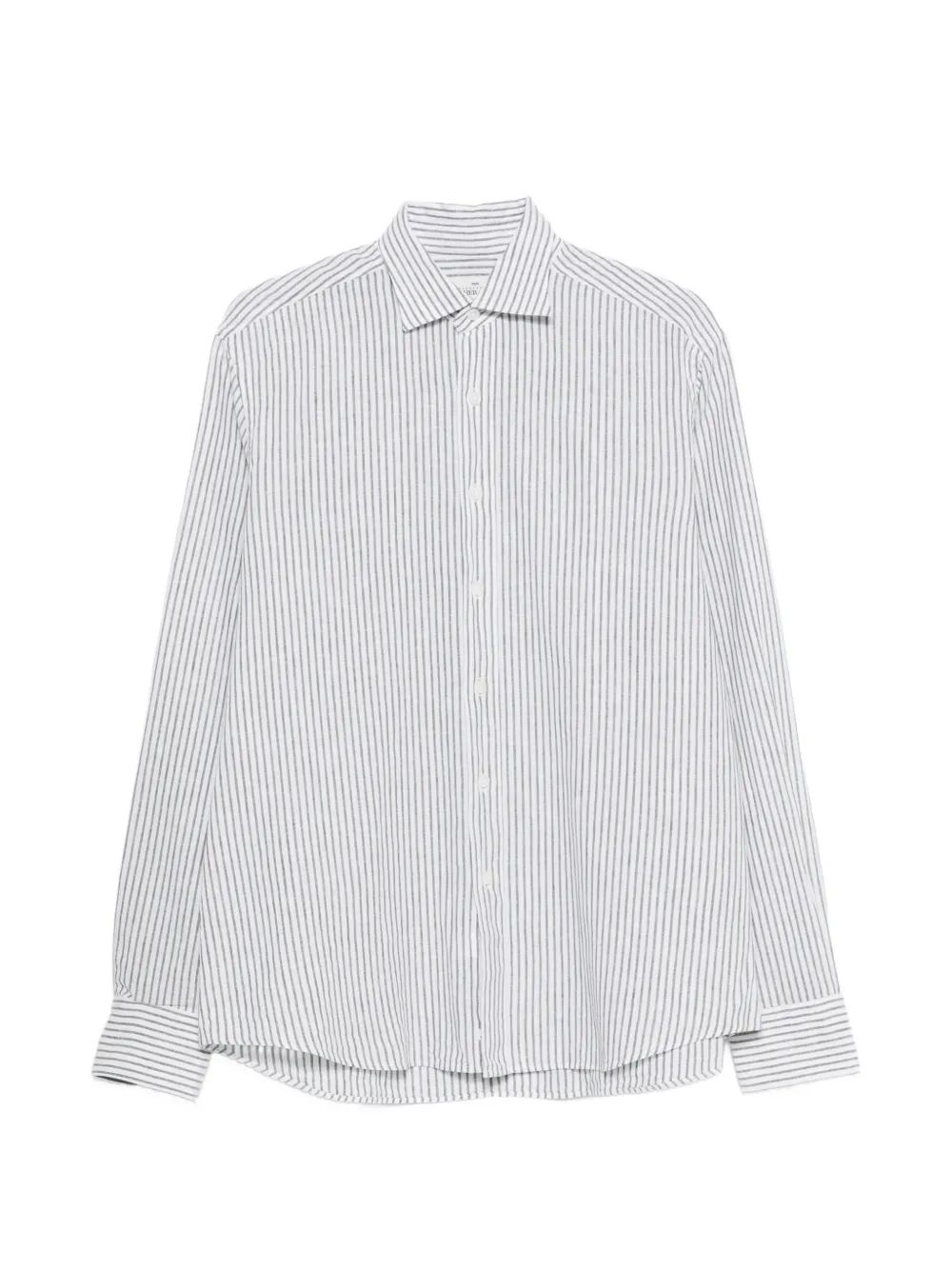 Alessandro Gherardi striped shirt - Weiß