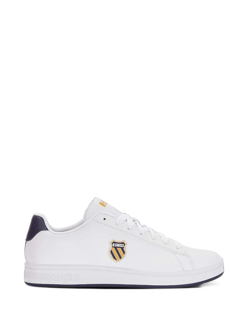 K-Swiss Court Shield logo-patch sneakers | White | Image 1