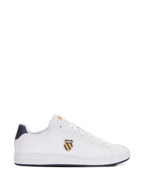 K-Swiss Court Shield logo-patch sneakers