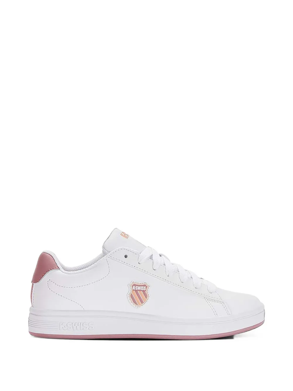 K-Swiss Court Shield II logo-patch sneakers