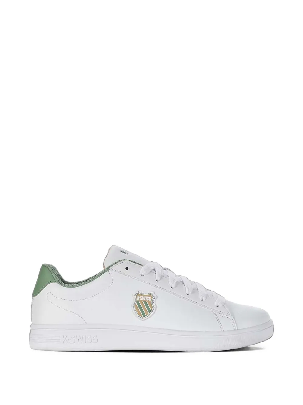 K-Swiss Court Shield II logo-patch sneakers