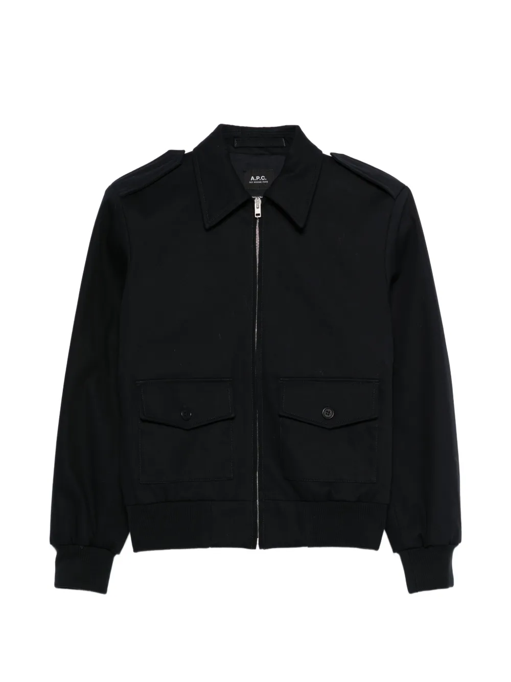 A.P.C. Police flap-pocket jacket - Blu