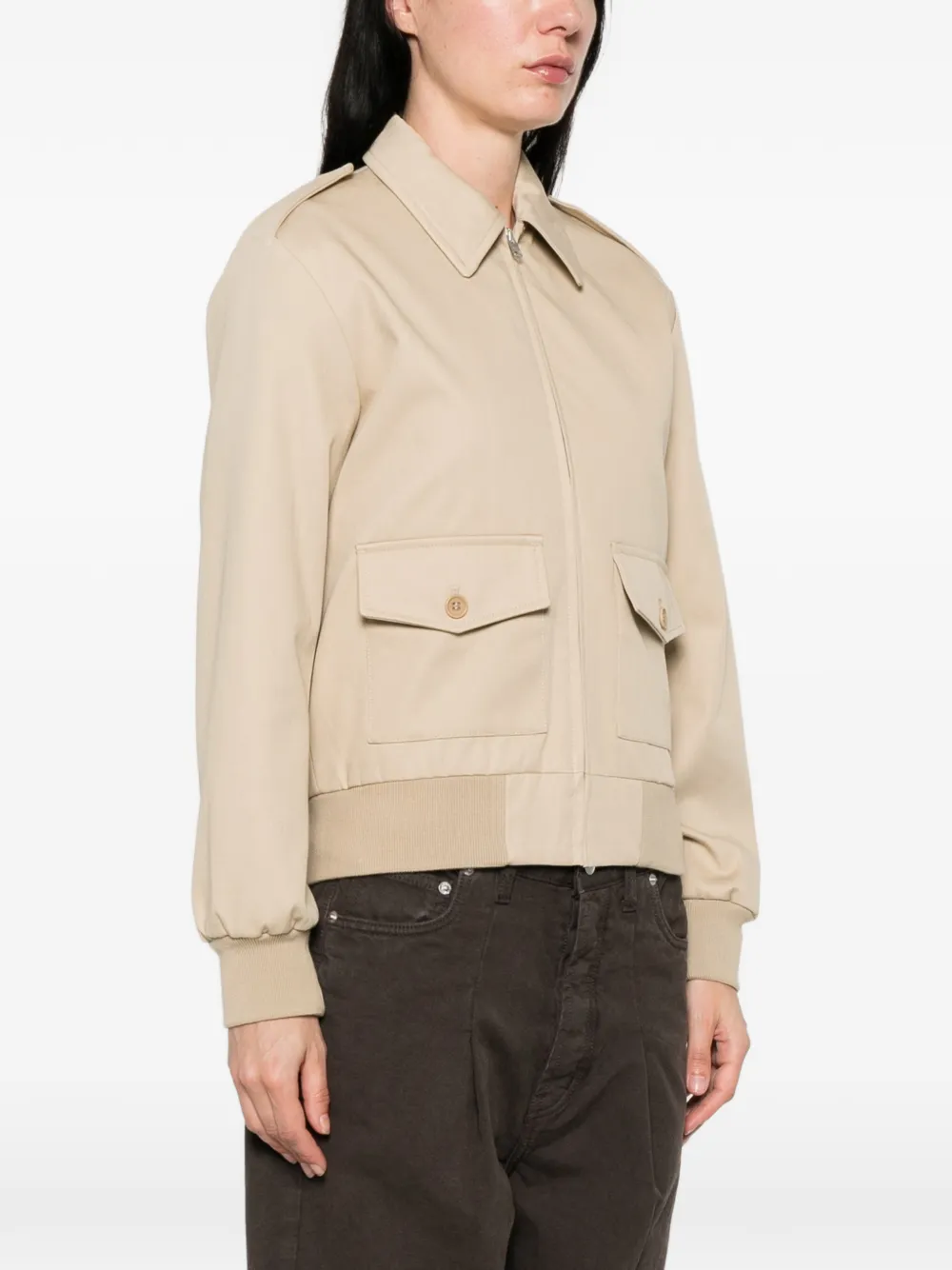  A.p.c. Police Flap-pocket Jacket - Neutrals 