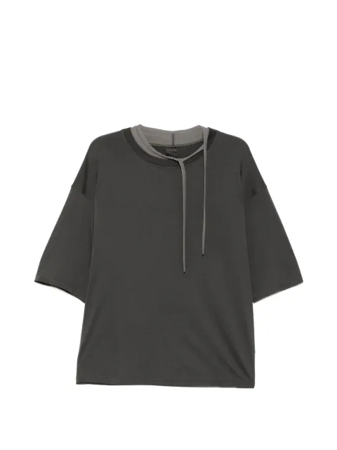 The Viridi-Anne layered-neck T-shirt