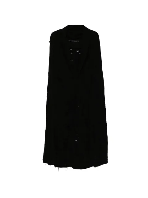 Julius veste sans manches à effet usé