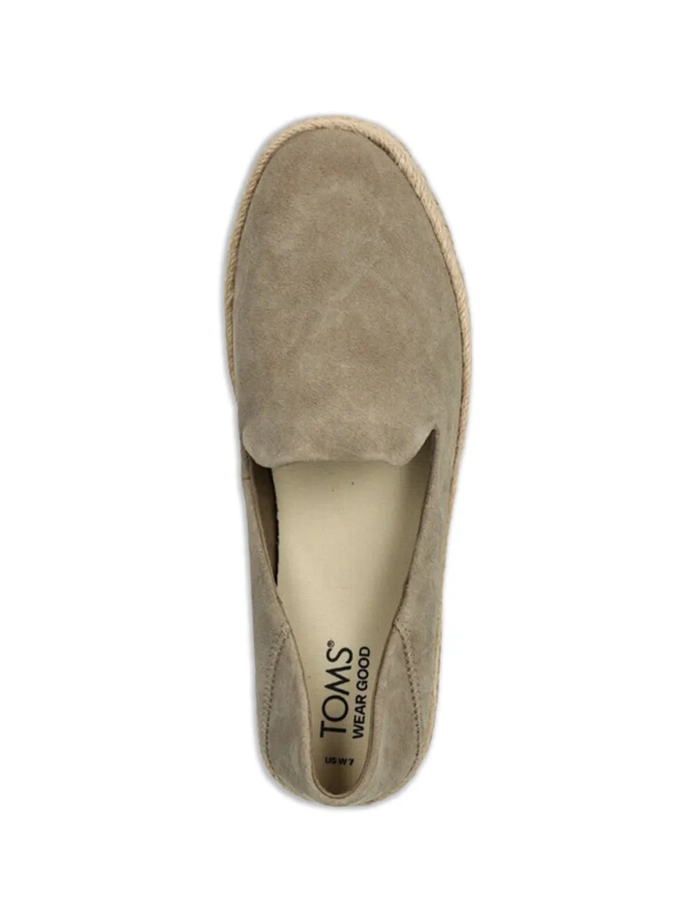 Toms Carolina rope-trim espadrilles Beige