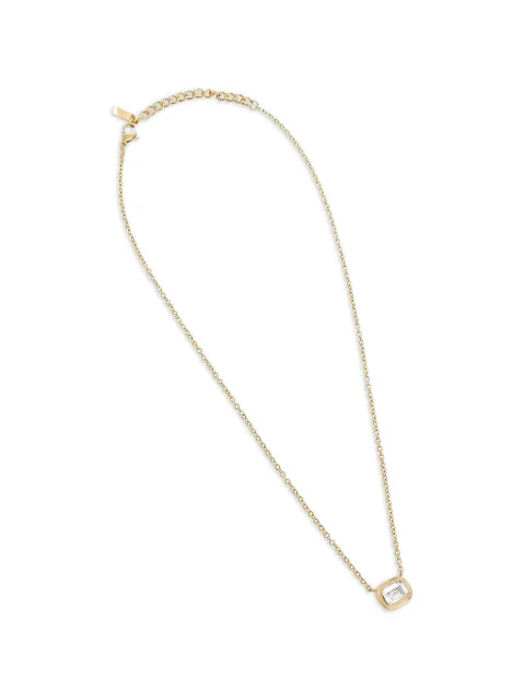 Trussardi stone-pendant necklace