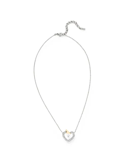 Trussardi heart embellished necklace