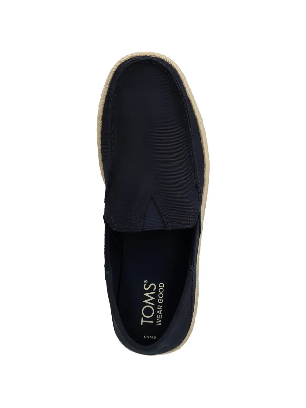 Toms Alonso rope-detail loafers Blauw