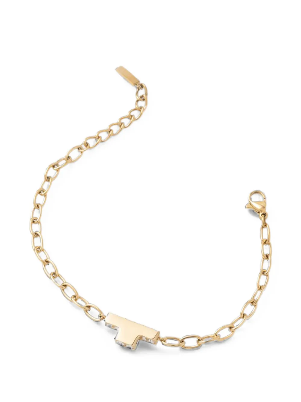 Trussardi Bracciale con cristalli - Oro
