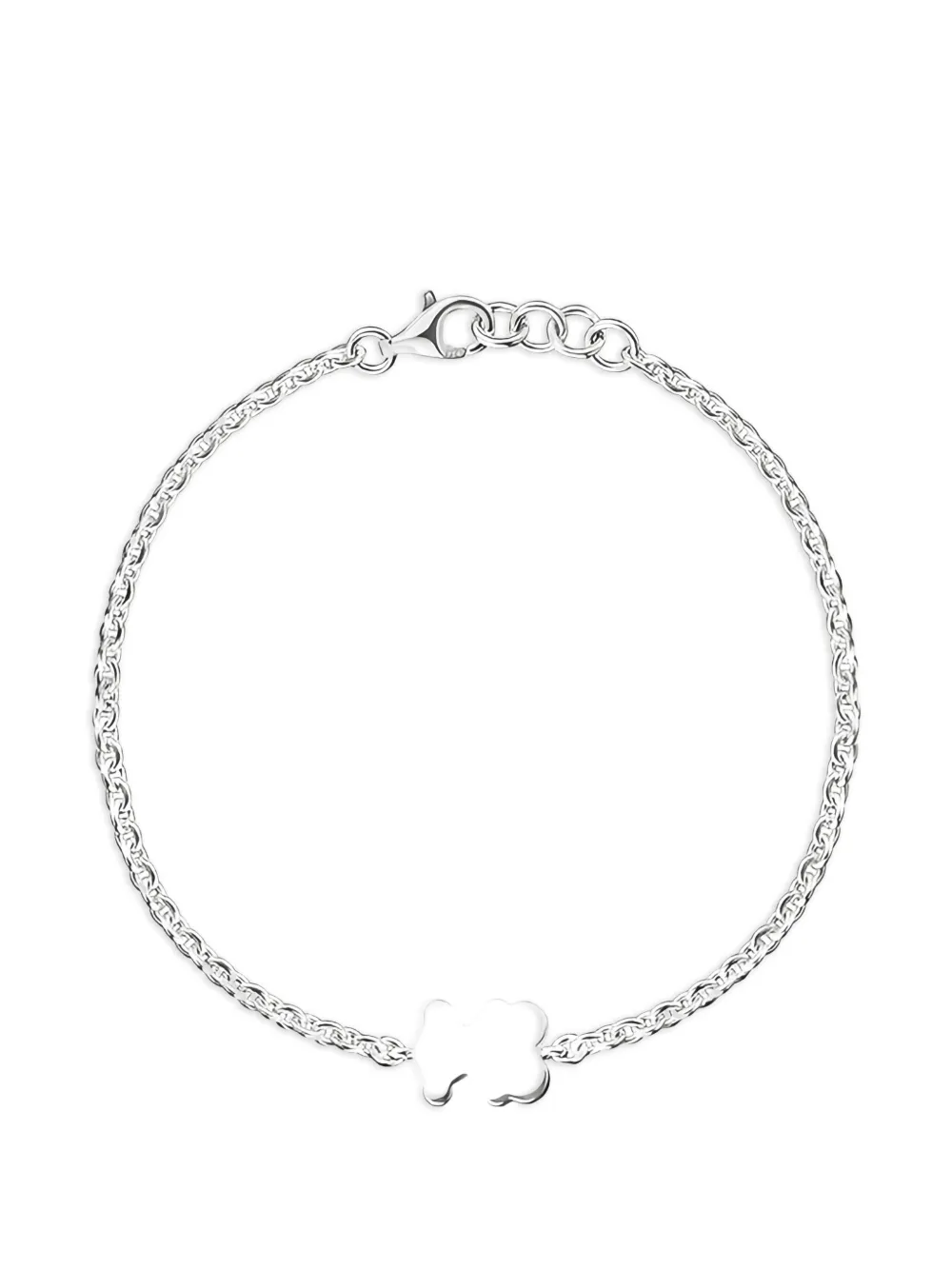 TOUS Sweet Dolls bear-charm chain bracelet - Argento