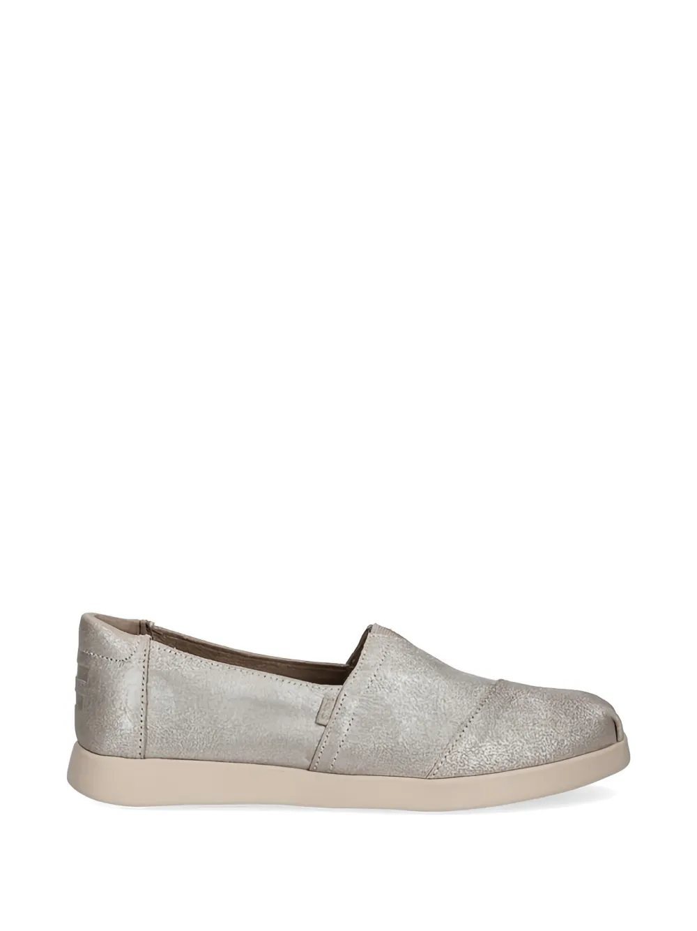 Toms almond-toe espadrilles Zilver