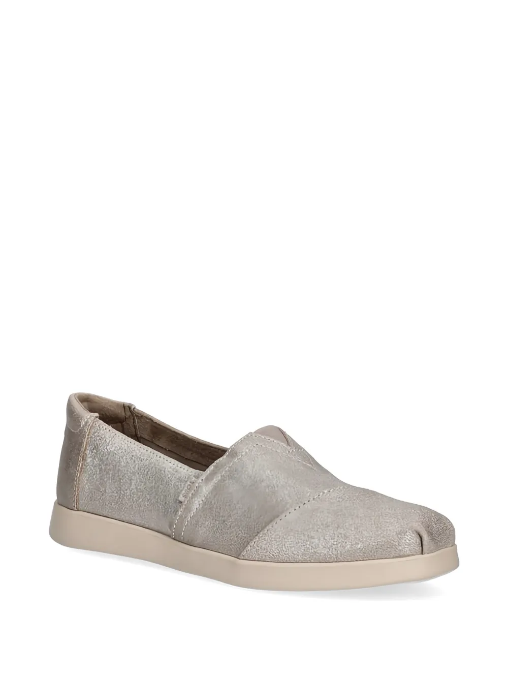 Toms almond-toe espadrilles Zilver