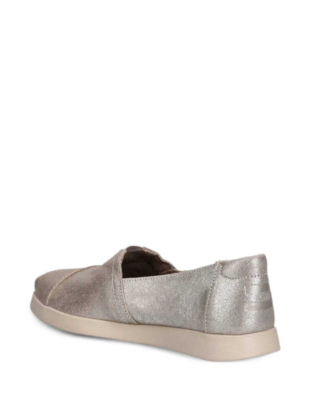 Toms almond-toe espadrilles Zilver