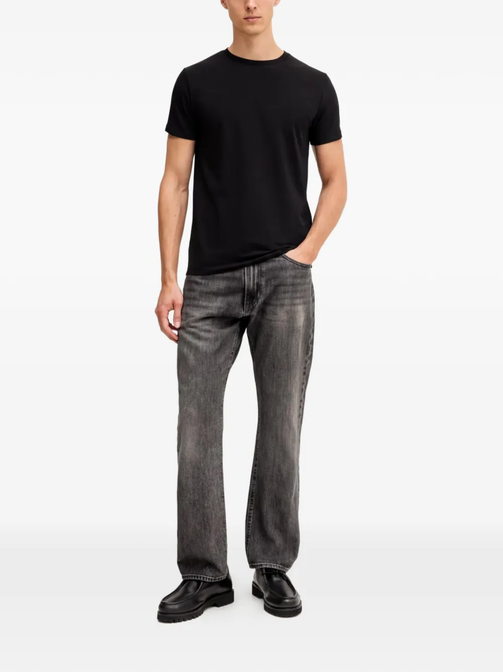 Trussardi T-shirt con logo - Nero