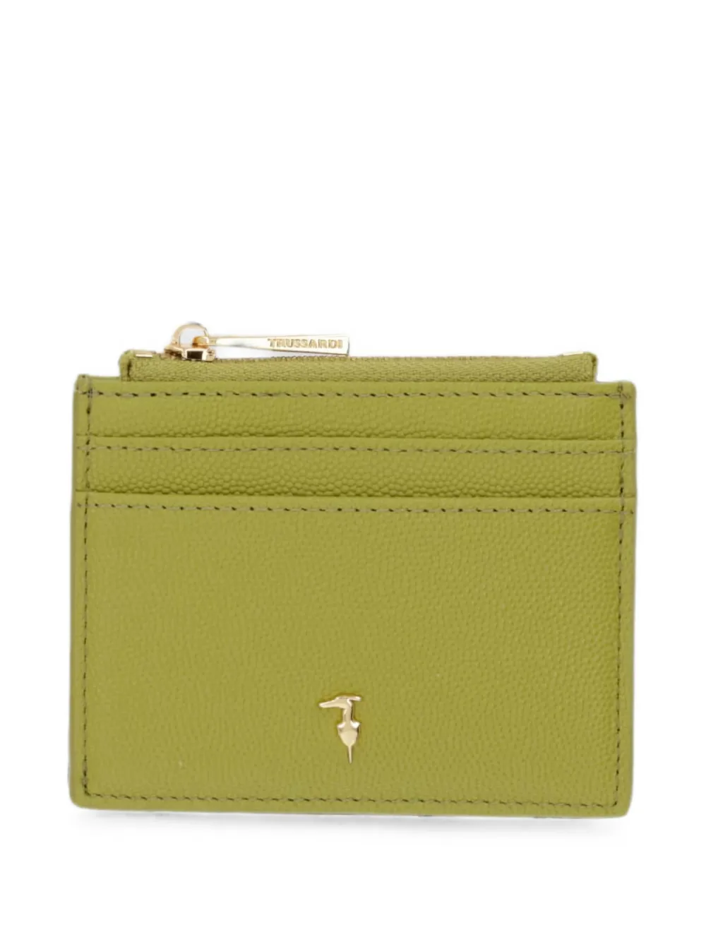 Trussardi Cameo Kartenetui - Grün