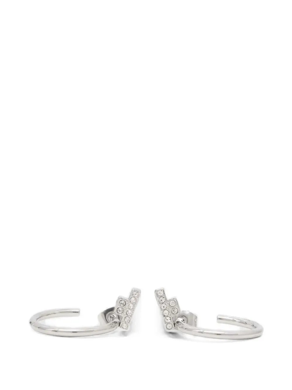 Trussardi Verzierte Creolen - Silber