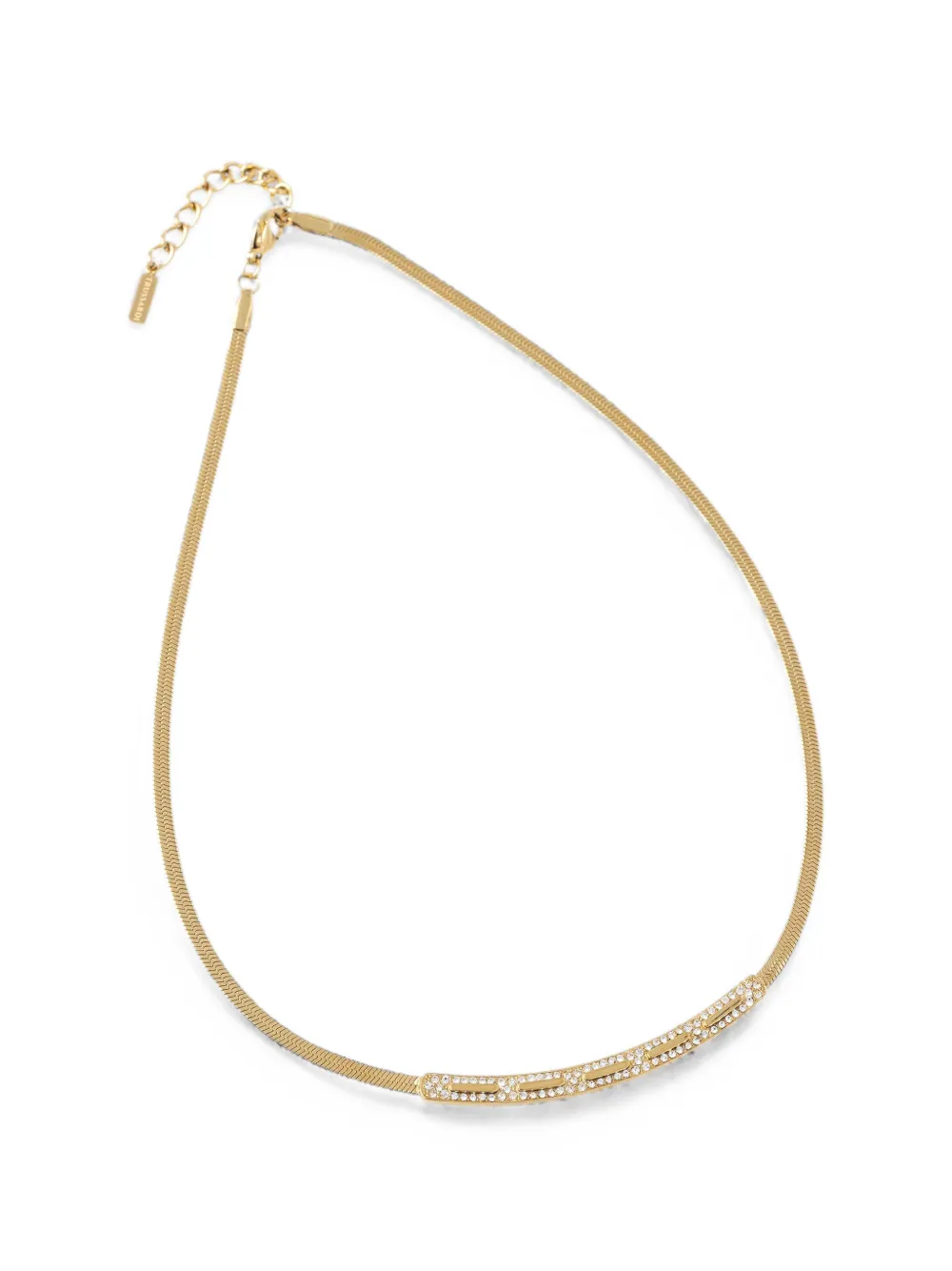 Trussardi Collana a catena con decorazione - Oro