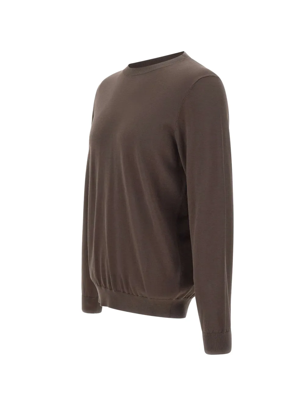  Kangra Long-sleeve Ribbed Sweater - Brown 