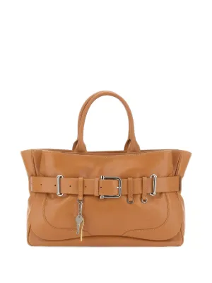 Jimmy Choo スエード ハンドバッグ | ブラウン | FARFETCH JP