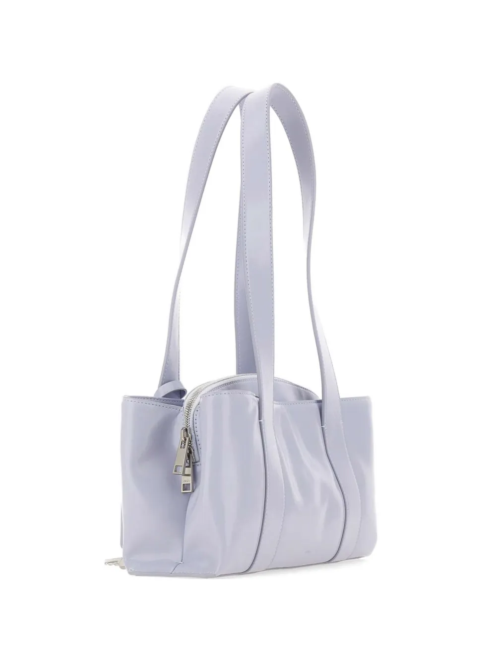 Osoi key padlock leather shoulder bag - Viola