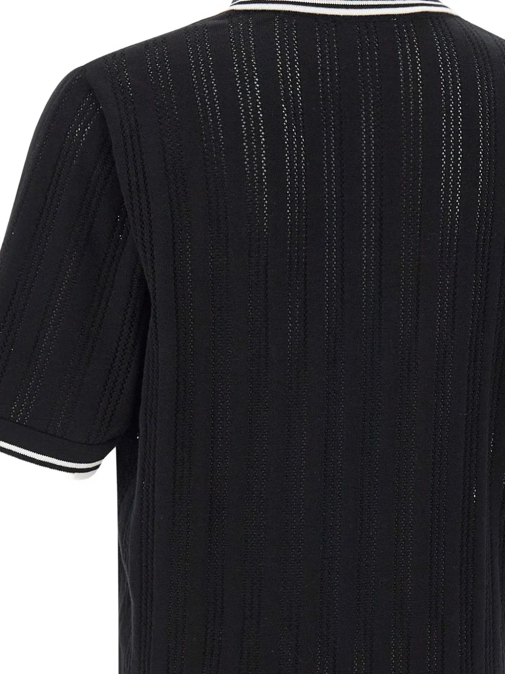 Carhartt WIP Ramsey gebreid poloshirt Zwart