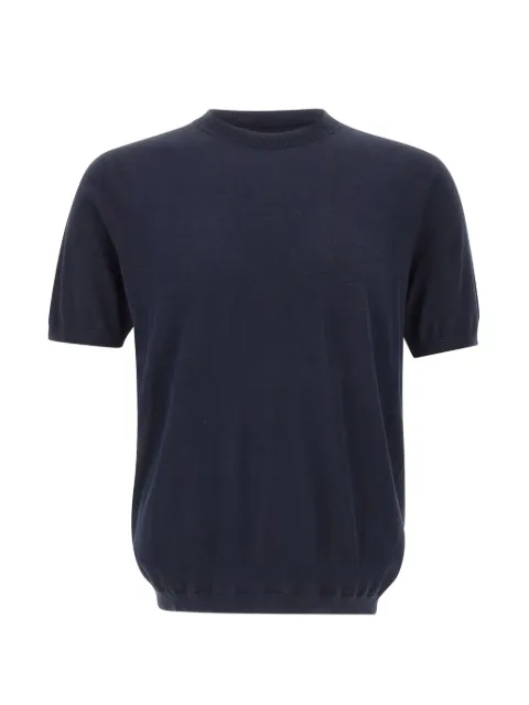 Kangra Maglione a coste a maniche corte