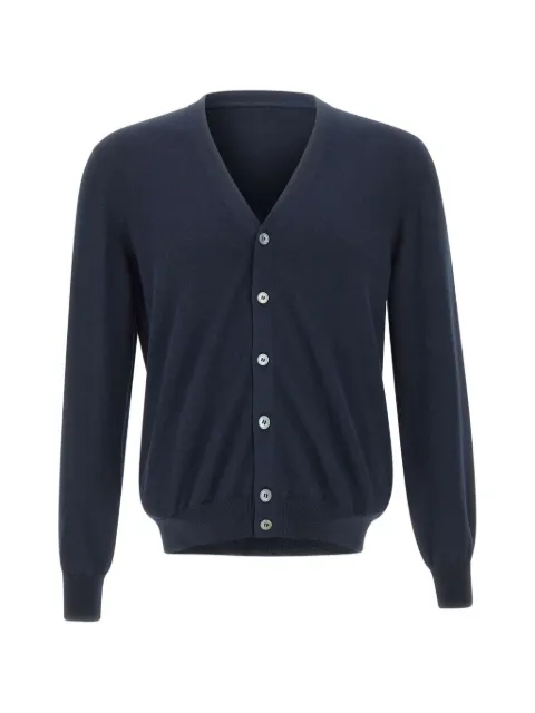 Gran Sasso V-neck button cardigan
