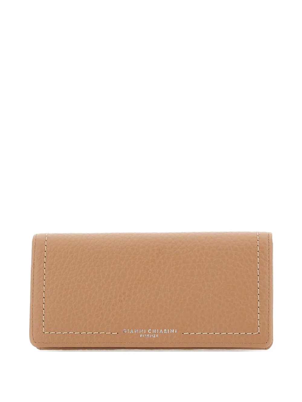 GIANNI CHIARINI Grain leather wallet - Toni neutri