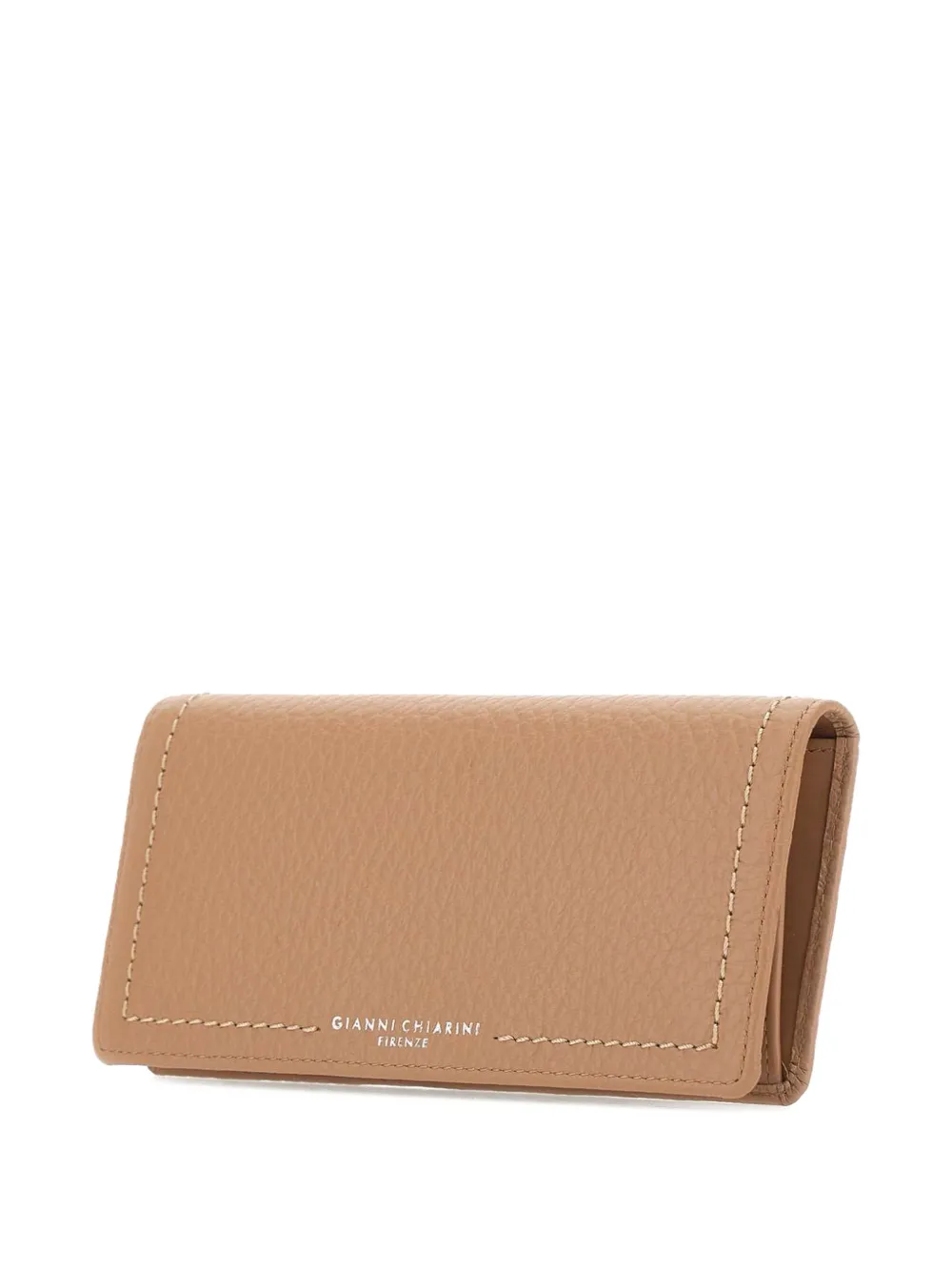  Gianni Chiarini Grain Leather Wallet - Neutrals 