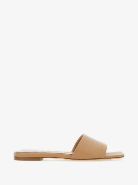 Aeyde Anna square toe strap sandals