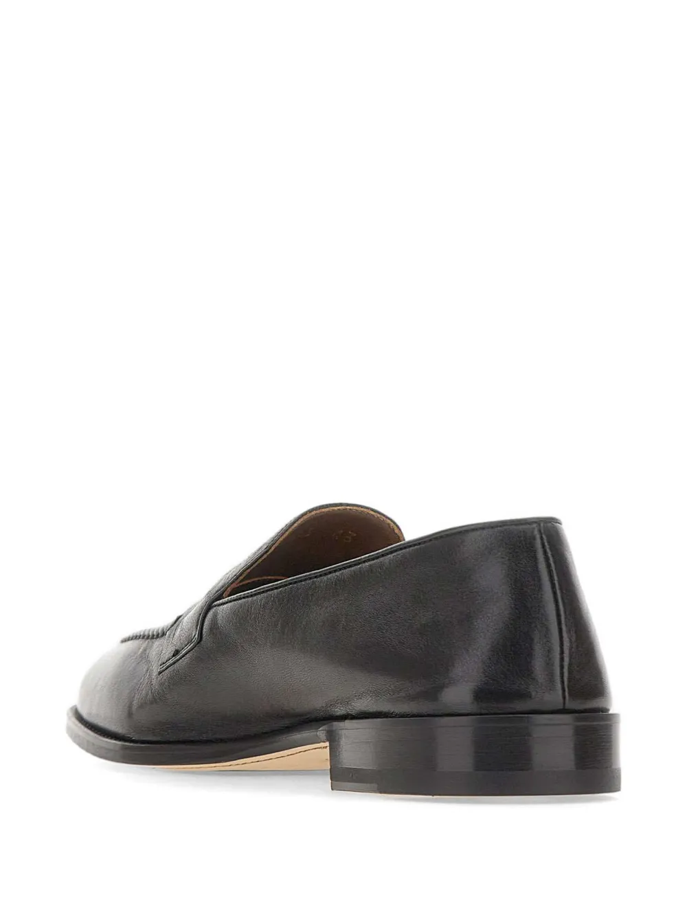 Alexander Hotto leather loafers Zwart
