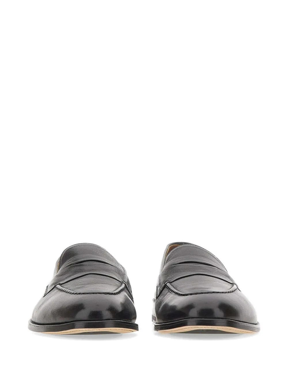 Alexander Hotto leather loafers Zwart