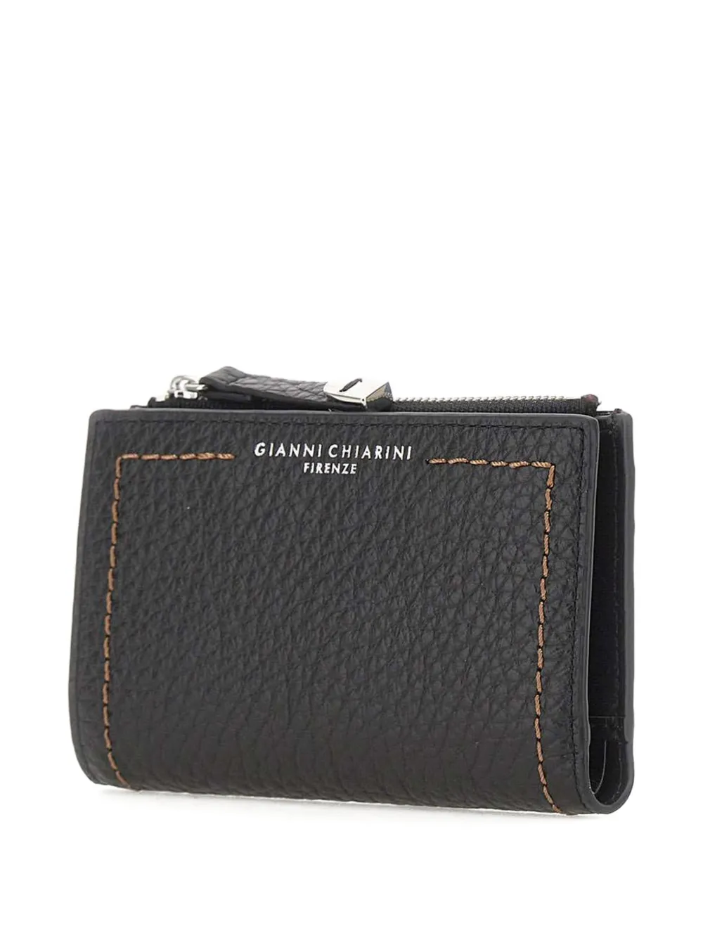 GIANNI CHIARINI Leren portemonnee Zwart
