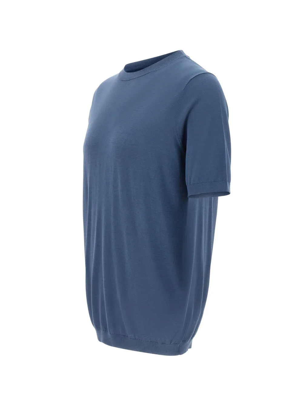 Kangra Sweater met korte mouwen Blauw