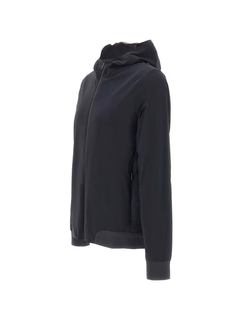  Rrd Zip-fastening Hooded Jacket - Blue 