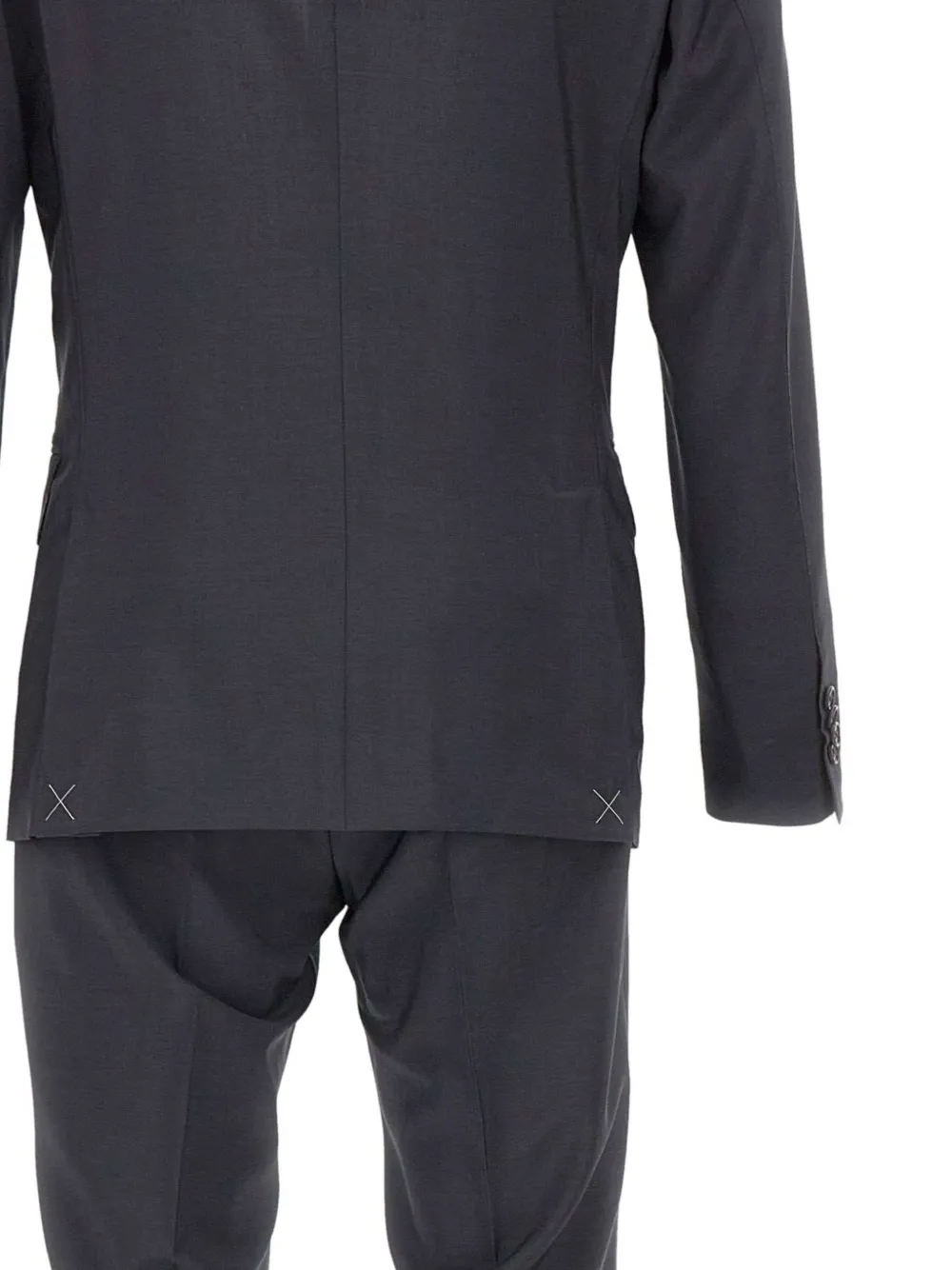 Corneliani Pak met dubbele rij knopen Zwart