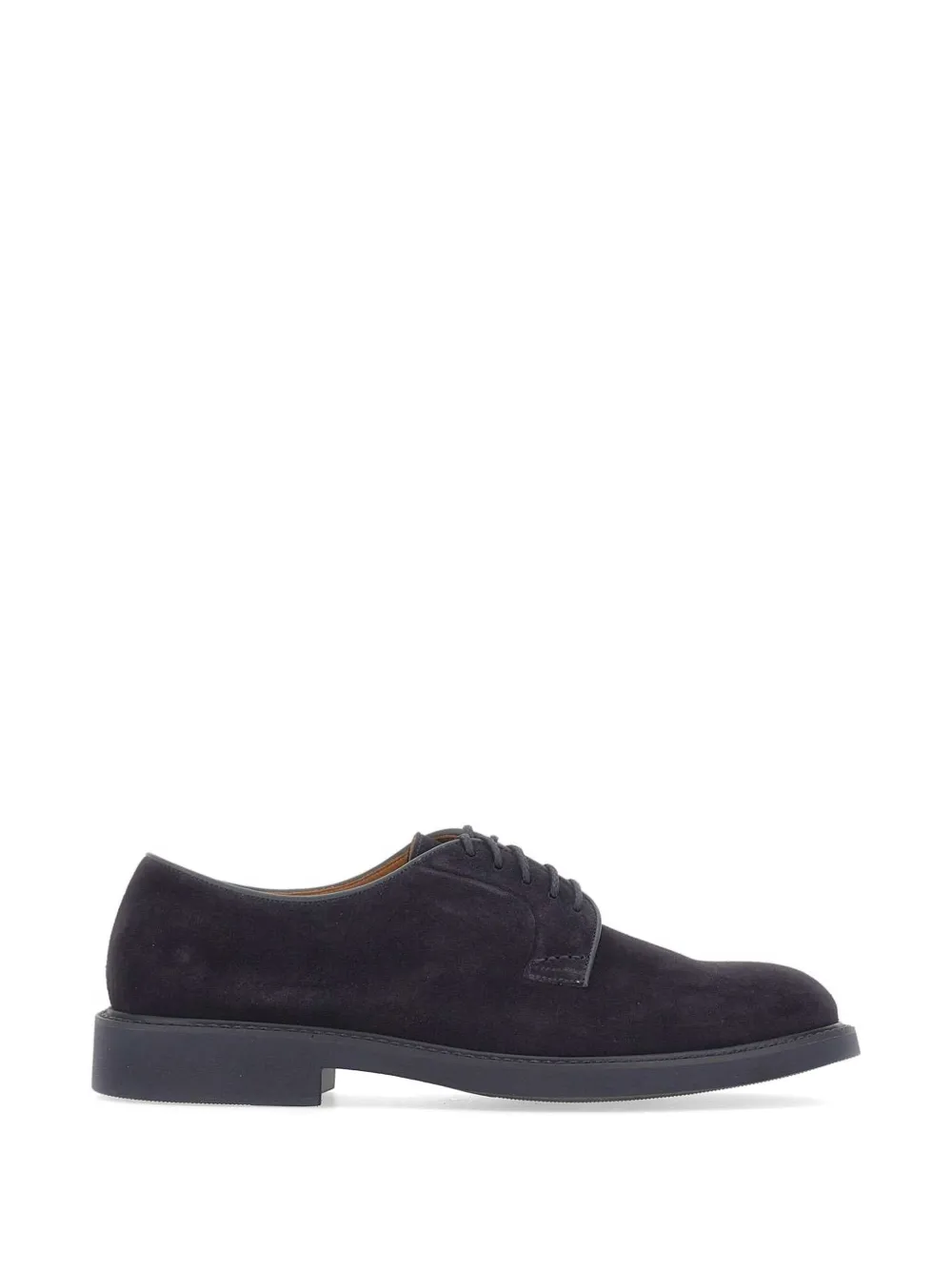 Doucal's suede lace-up shoes Blauw