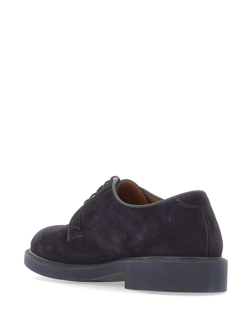 Doucal's suede lace-up shoes Blauw