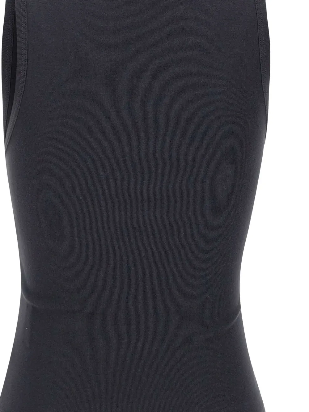 Vaquera Top met logoprint Zwart