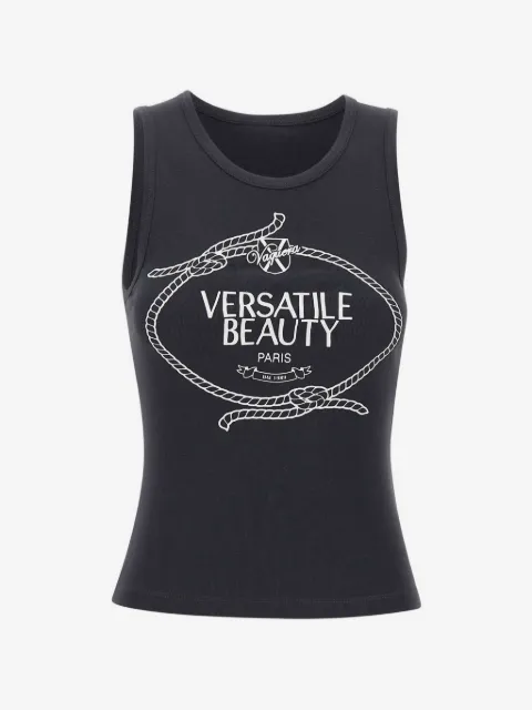 Vaquera graphic-print tank top