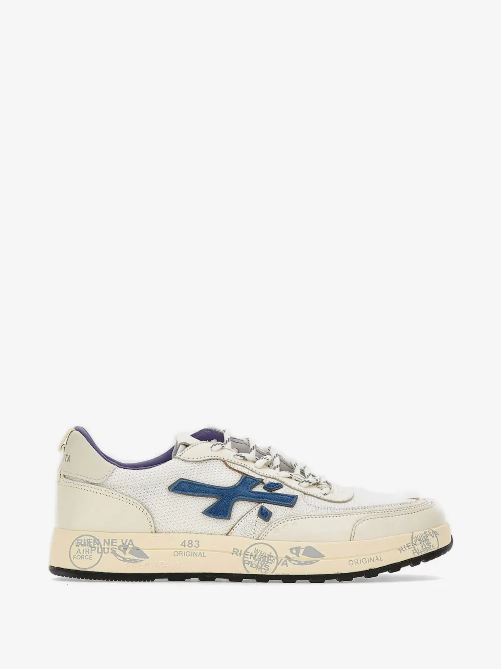 Premiata lace-up fastening sneakers | Neutrals | Image 1
