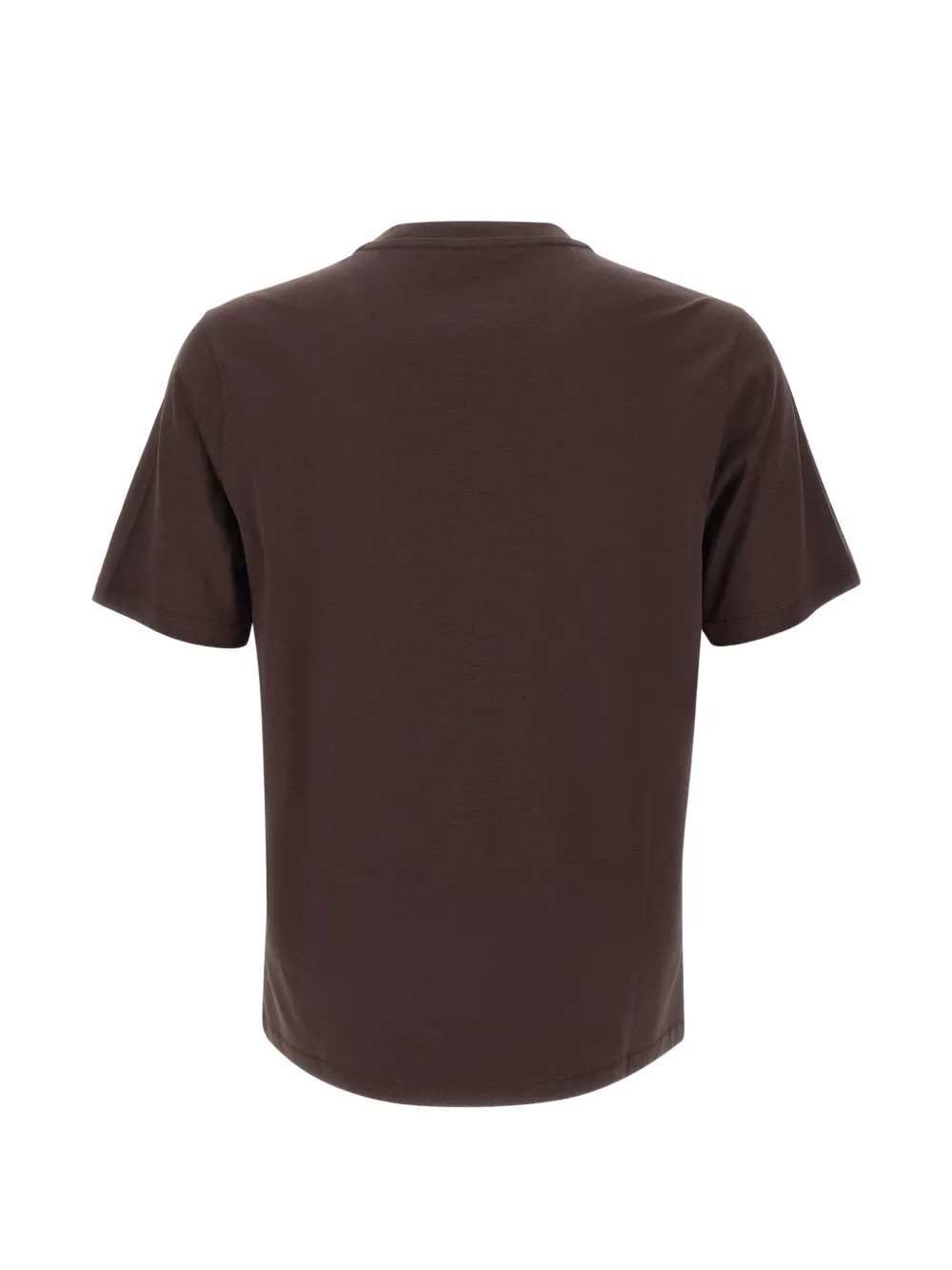 Kangra T-shirt met ronde hals Bruin